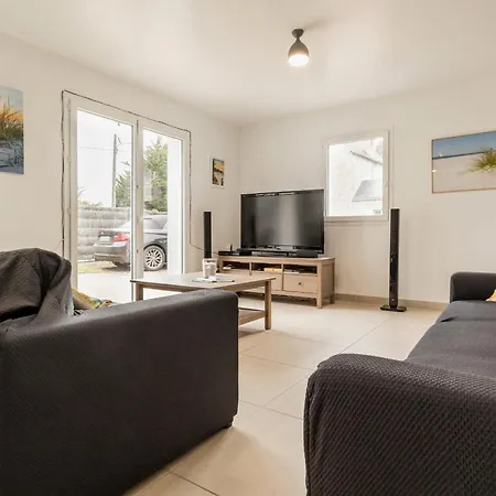 Дом отдыха Maison Recente A 200 M De La Avec Jardin Clos, Terrasse, Velos Et Wifi A - Fr-1-306-1265 *