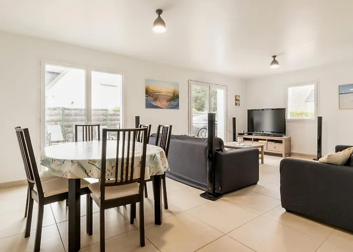 Дом отдыха Maison Recente A 200 M De La Avec Jardin Clos, Terrasse, Velos Et Wifi A - Fr-1-306-1265 *