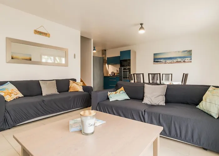 Maison Recente A 200 M De La Avec Jardin Clos, Terrasse, Velos Et Wifi A - Fr-1-306-1265 度假居 Mesquer